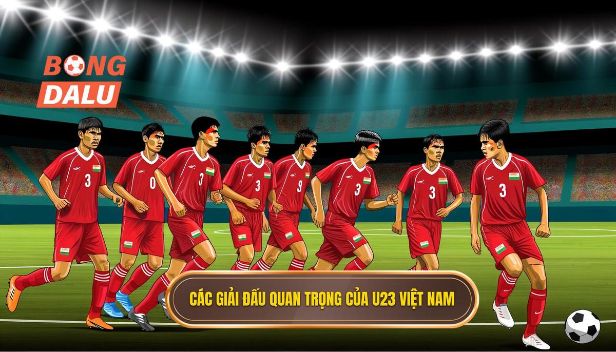 Những giải đấu quan trọng mà U23 Việt Nam tham dự