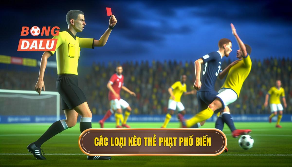 Các loại Kèo thẻ phạt phổ biến
