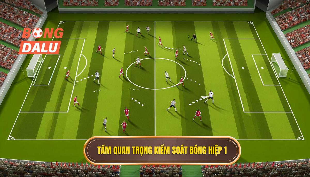 Tại sao tỷ lệ kiểm soát bóng hiệp 1 quan trọng trong phân tích kèo_