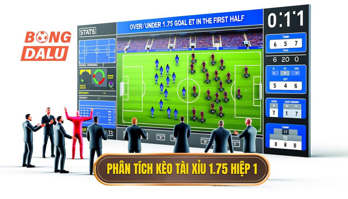 Phân Tích Chi Tiết Các Trường Hợp Thắng_Thua Của Kèo Tài Xỉu 1.75 Hiệp 1