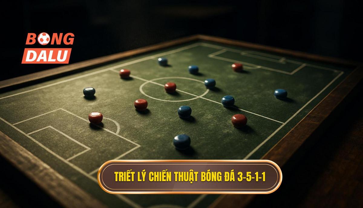Nền tảng và Triết lý của Chiến thuật bóng đá 3-5-1-1