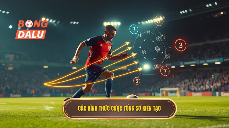 Các hình thức phổ biến của kèo cược tổng số pha kiến tạo