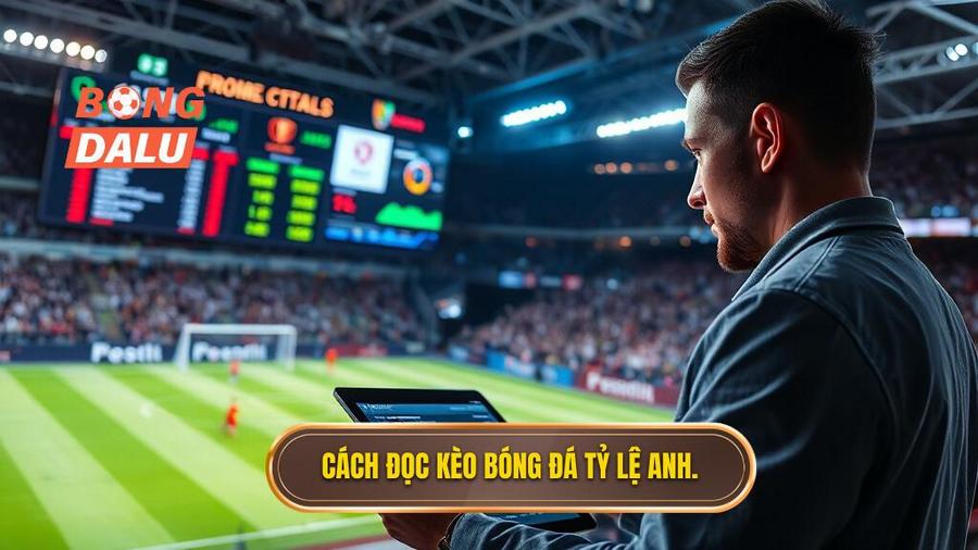 Hướng dẫn cách đọc kèo bóng đá theo tỷ lệ Anh chi tiết