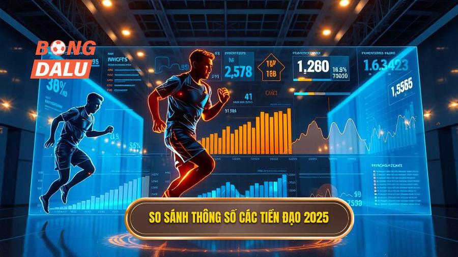 Bảng so sánh thông số các tiền đạo hàng đầu (Dự kiến 2025)