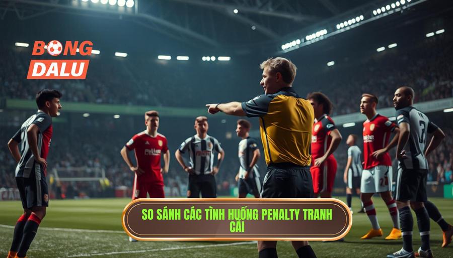 Bảng so sánh: Các tình huống Penalty thường gặp và mức độ tranh cãi